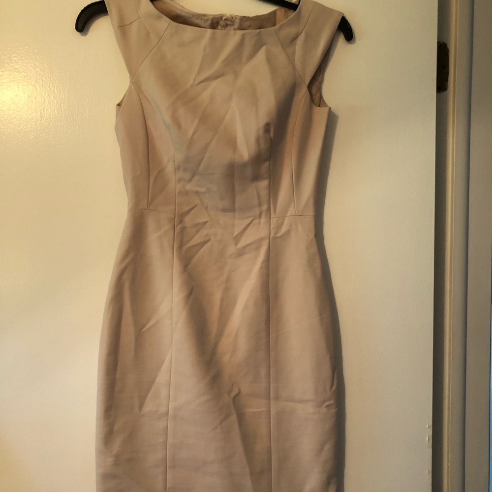 Cream work dress